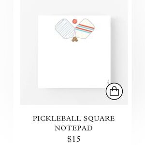 Pickleball Pad of Paper. Brand NEW!!